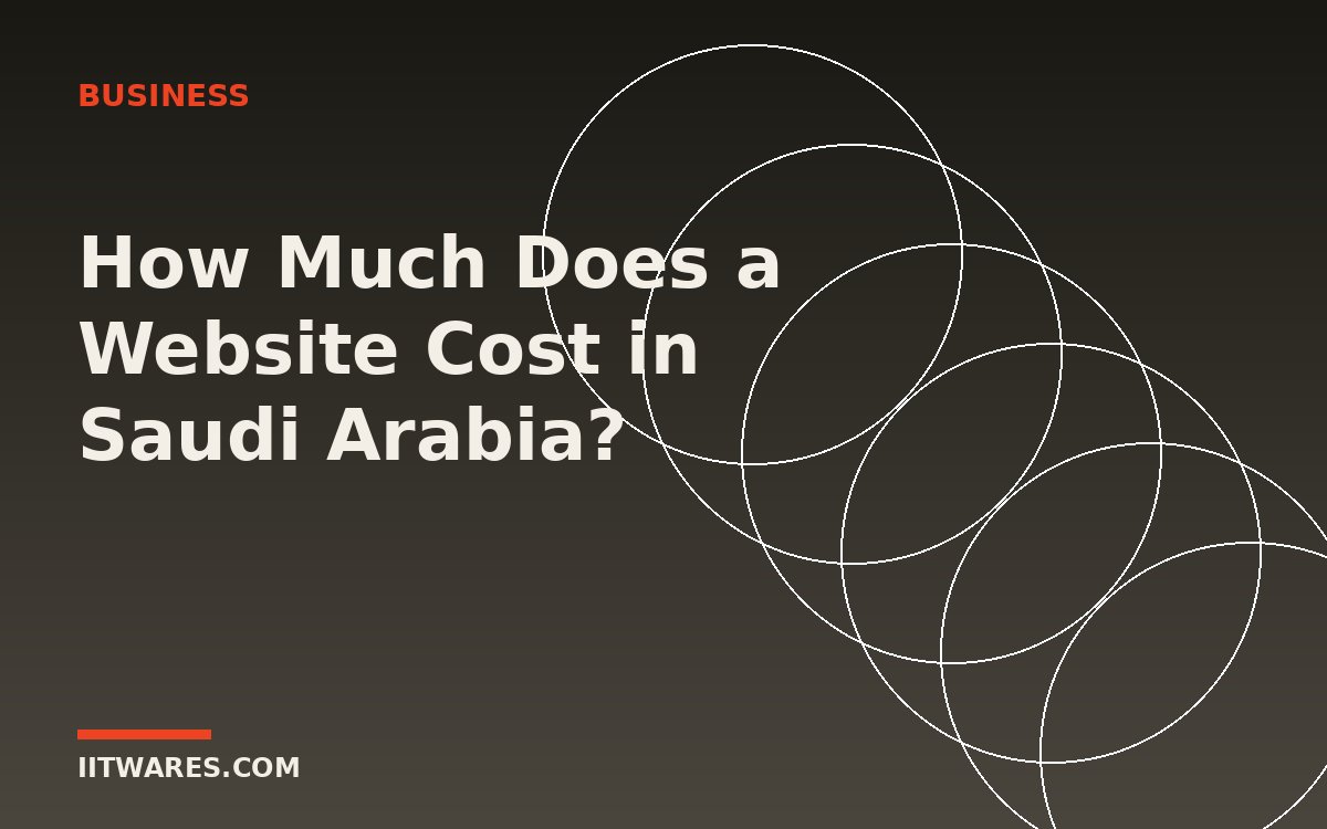 How Much Does a Website Cost in Saudi Arabia in 2026?